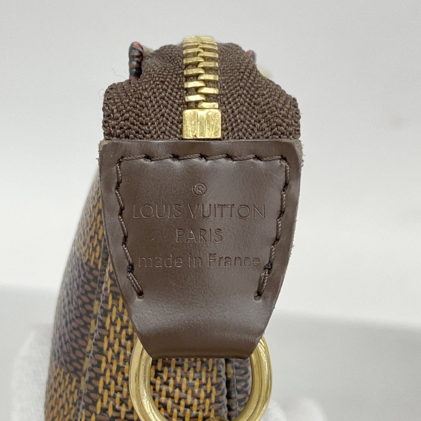 Louis Vuitton Brown Canvas Mini Pochette Accessoires