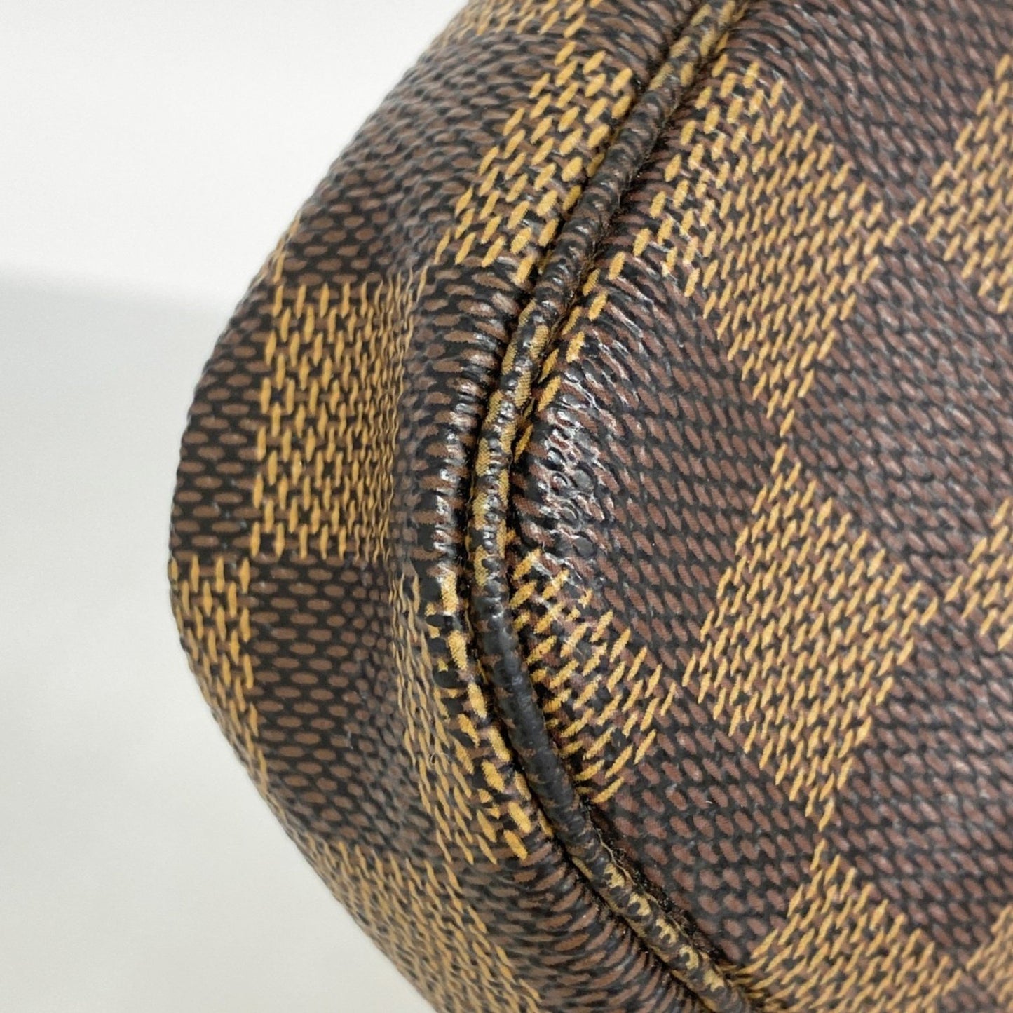 Louis Vuitton Brown Canvas Mini Pochette Accessoires