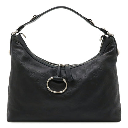 Gucci Black Leather Icon Bit