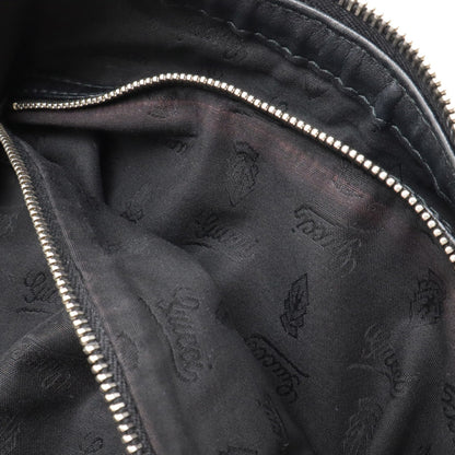Gucci Black Leather Icon Bit