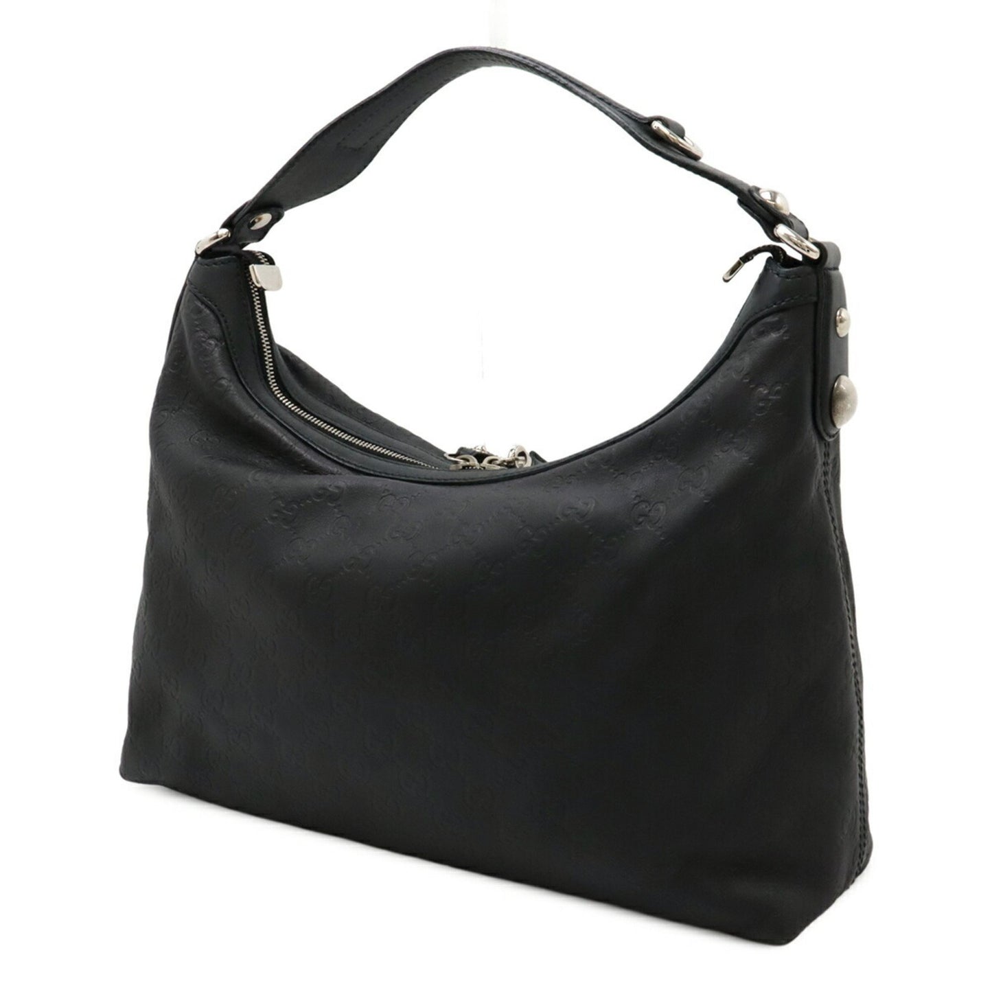Gucci Black Leather Icon Bit