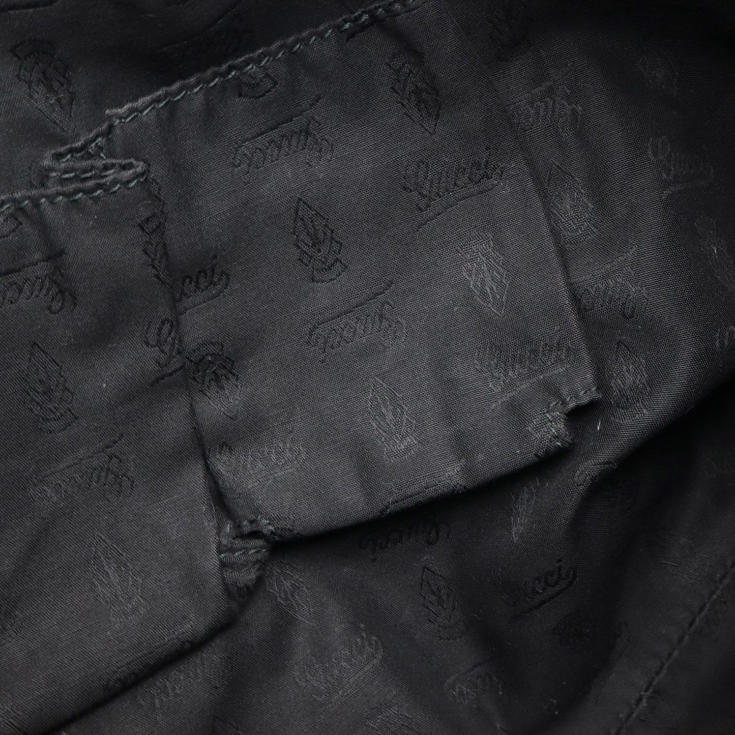 Gucci Black Leather Icon Bit