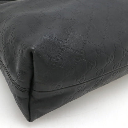 Gucci Black Leather Icon Bit