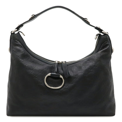 Gucci Black Leather Icon Bit