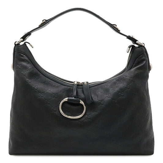 Gucci Black Leather Icon Bit