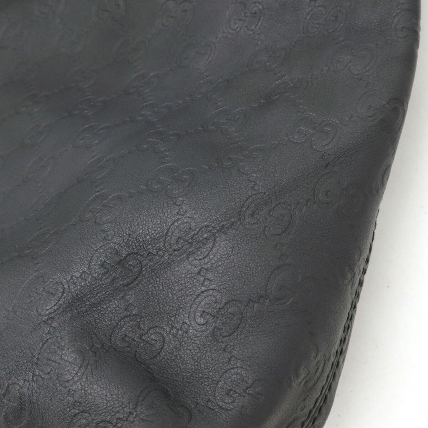 Gucci Black Leather Icon Bit