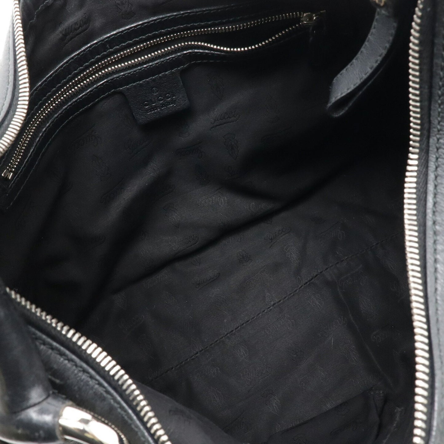 Gucci Black Leather Icon Bit