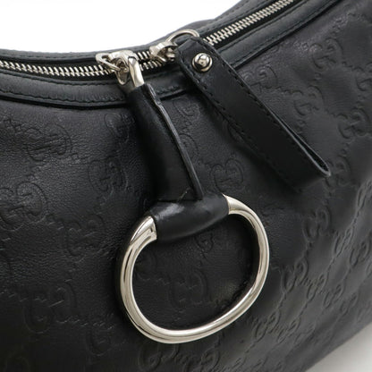 Gucci Black Leather Icon Bit