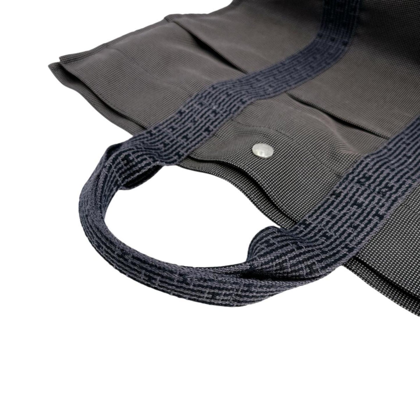 Hermès Gray Canvas Herline