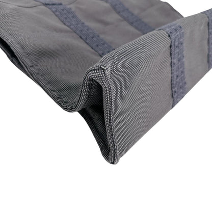 Hermès Gray Canvas Herline