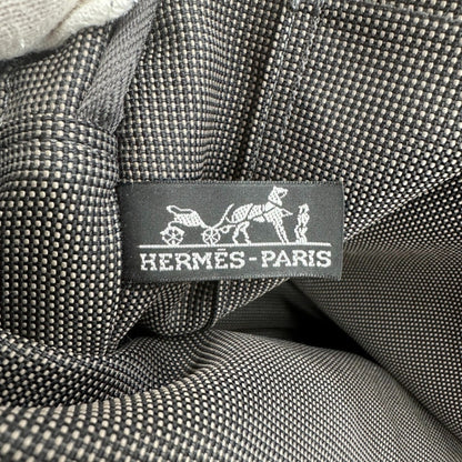 Hermès Gray Canvas Herline