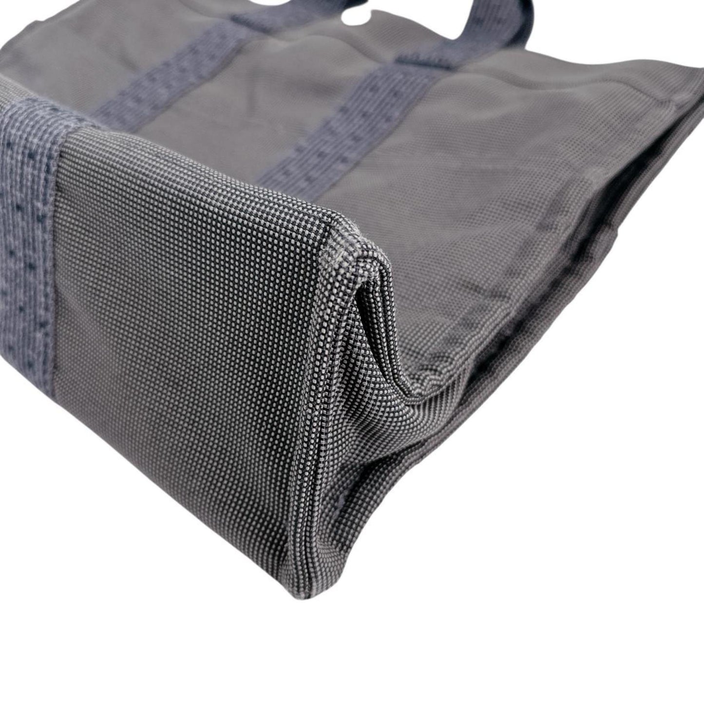 Hermès Gray Canvas Herline