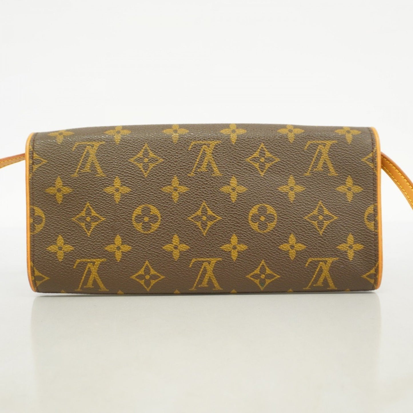 Louis Vuitton Brown Canvas Pochette Twin