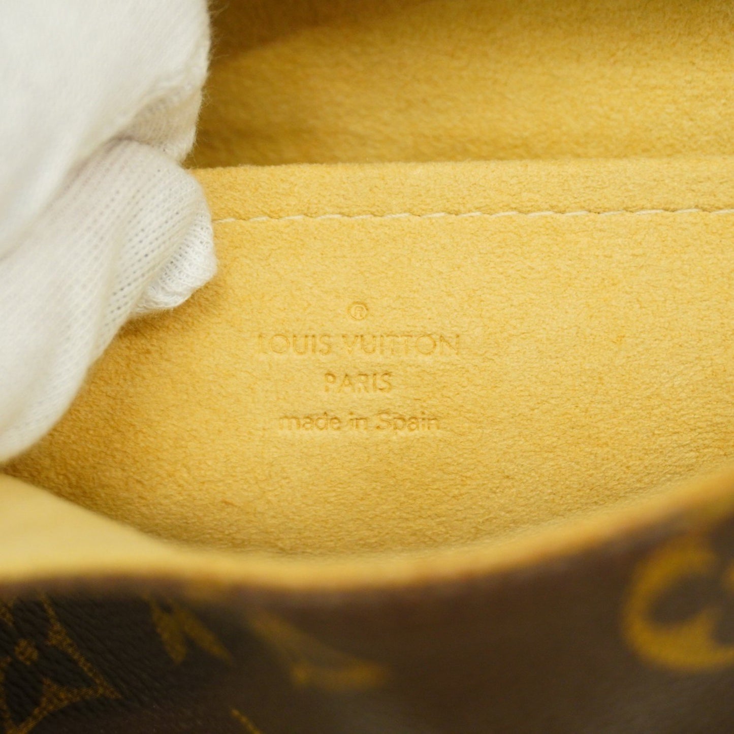 Louis Vuitton Brown Canvas Pochette Twin