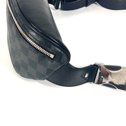 Louis Vuitton Black Canvas Bum Bag / Sac Ceinture