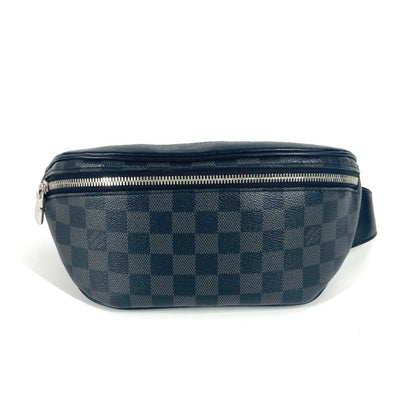 Louis Vuitton Black Canvas Bum Bag / Sac Ceinture