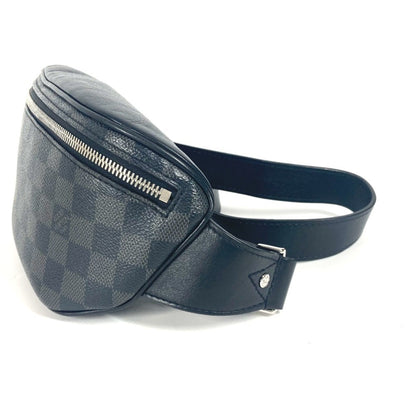 Louis Vuitton Black Canvas Bum Bag / Sac Ceinture