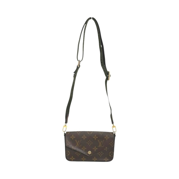 Louis Vuitton Brown Canvas Pochette Accessoire
