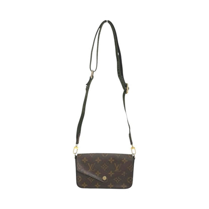 Louis Vuitton Brown Canvas Pochette Accessoire