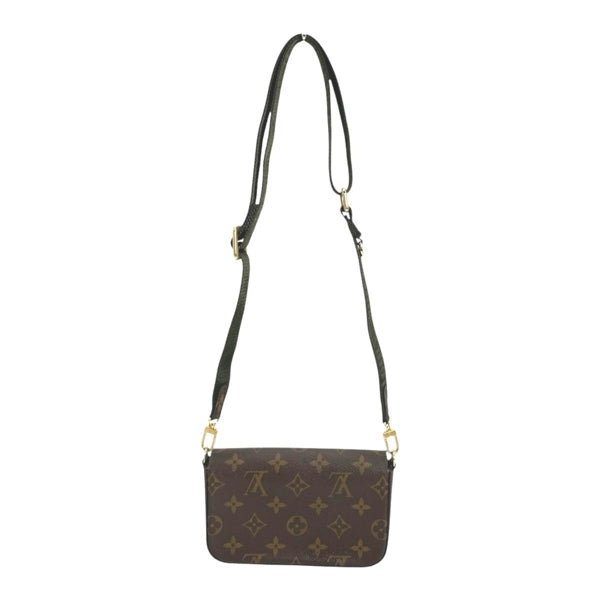 Louis Vuitton Brown Canvas Pochette Accessoire