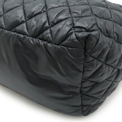 Chanel Black Nylon Coco Cocoon