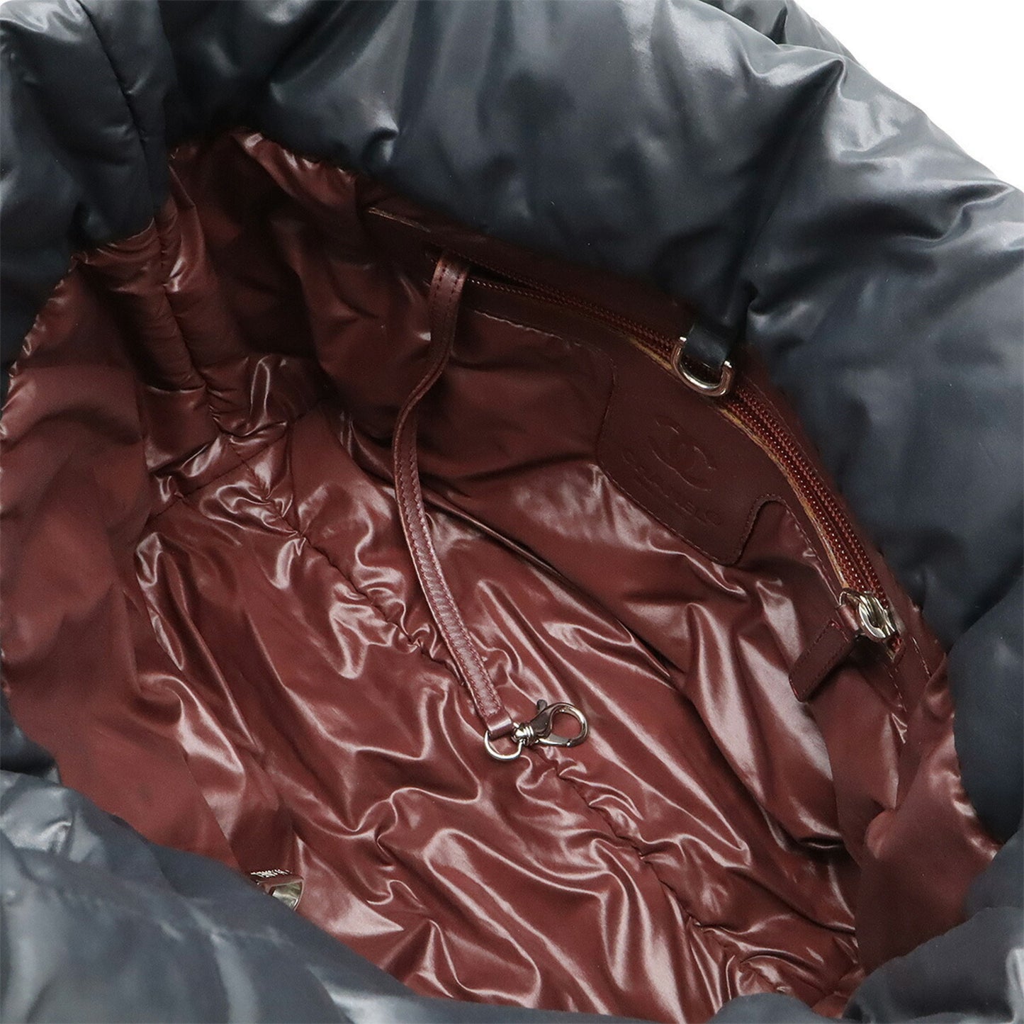 Chanel Black Nylon Coco Cocoon