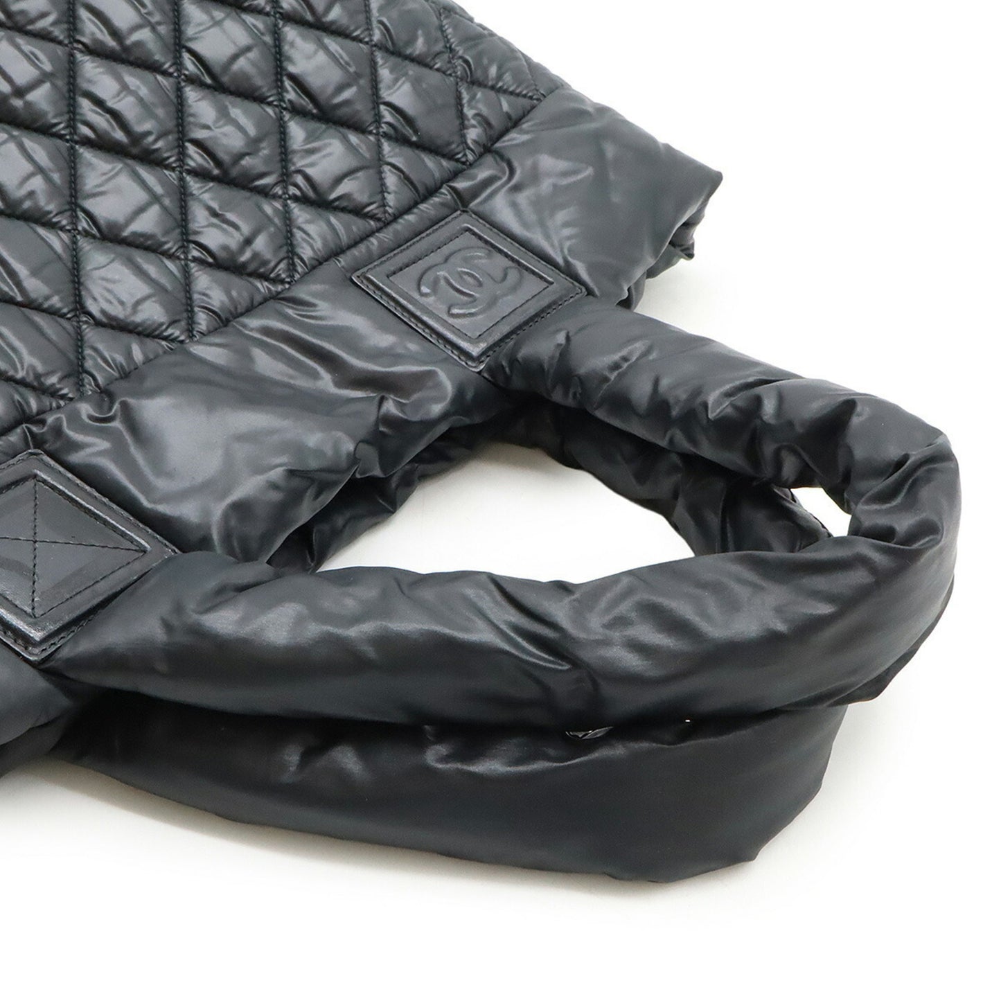 Chanel Black Nylon Coco Cocoon