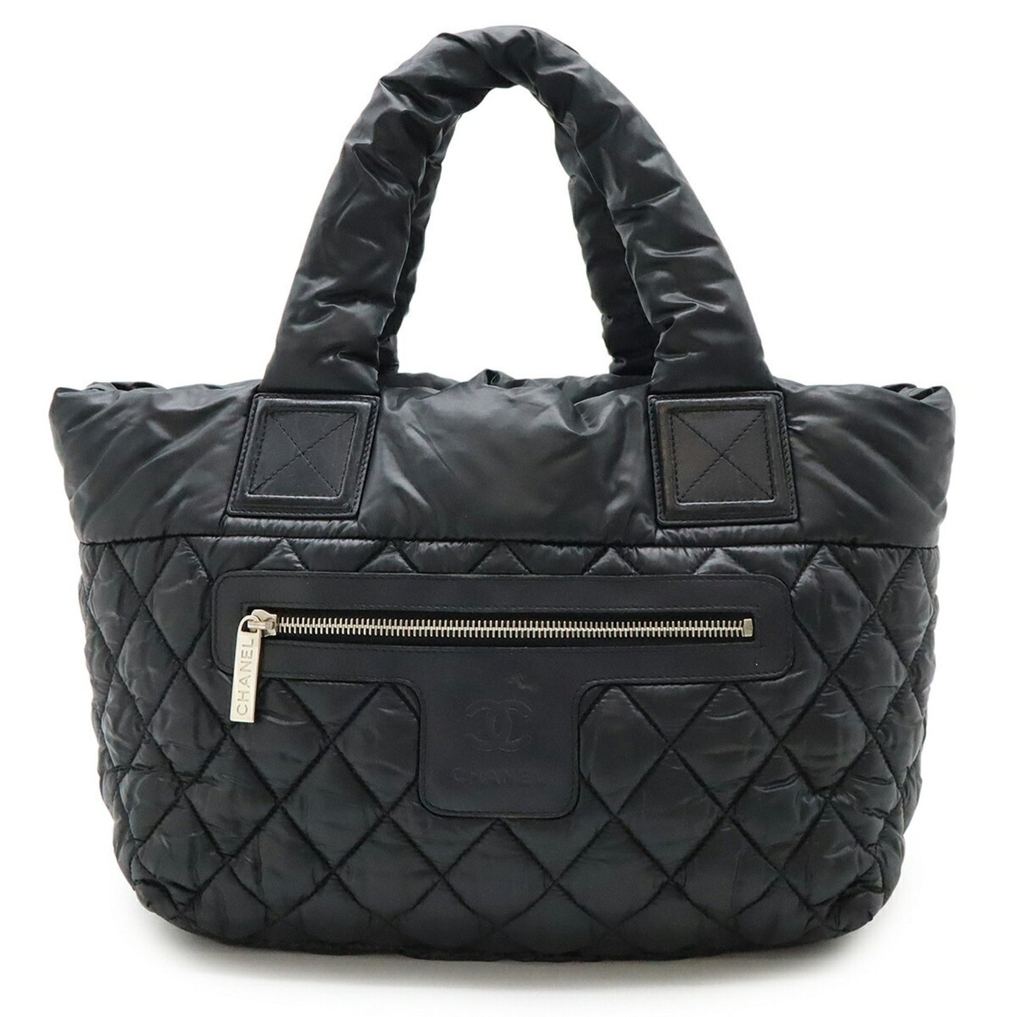 Chanel Black Nylon Coco Cocoon