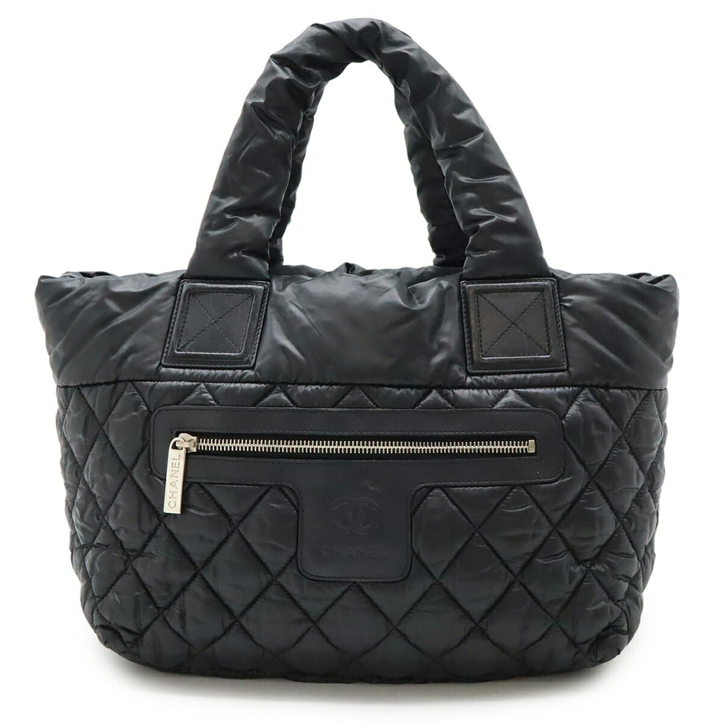 Chanel Black Nylon Coco Cocoon