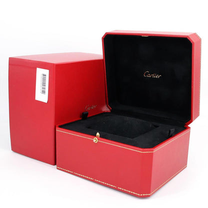 Cartier Silver Steel Tank Française
