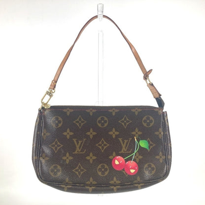 Louis Vuitton Brown Canvas Mini Pochette Accessoires