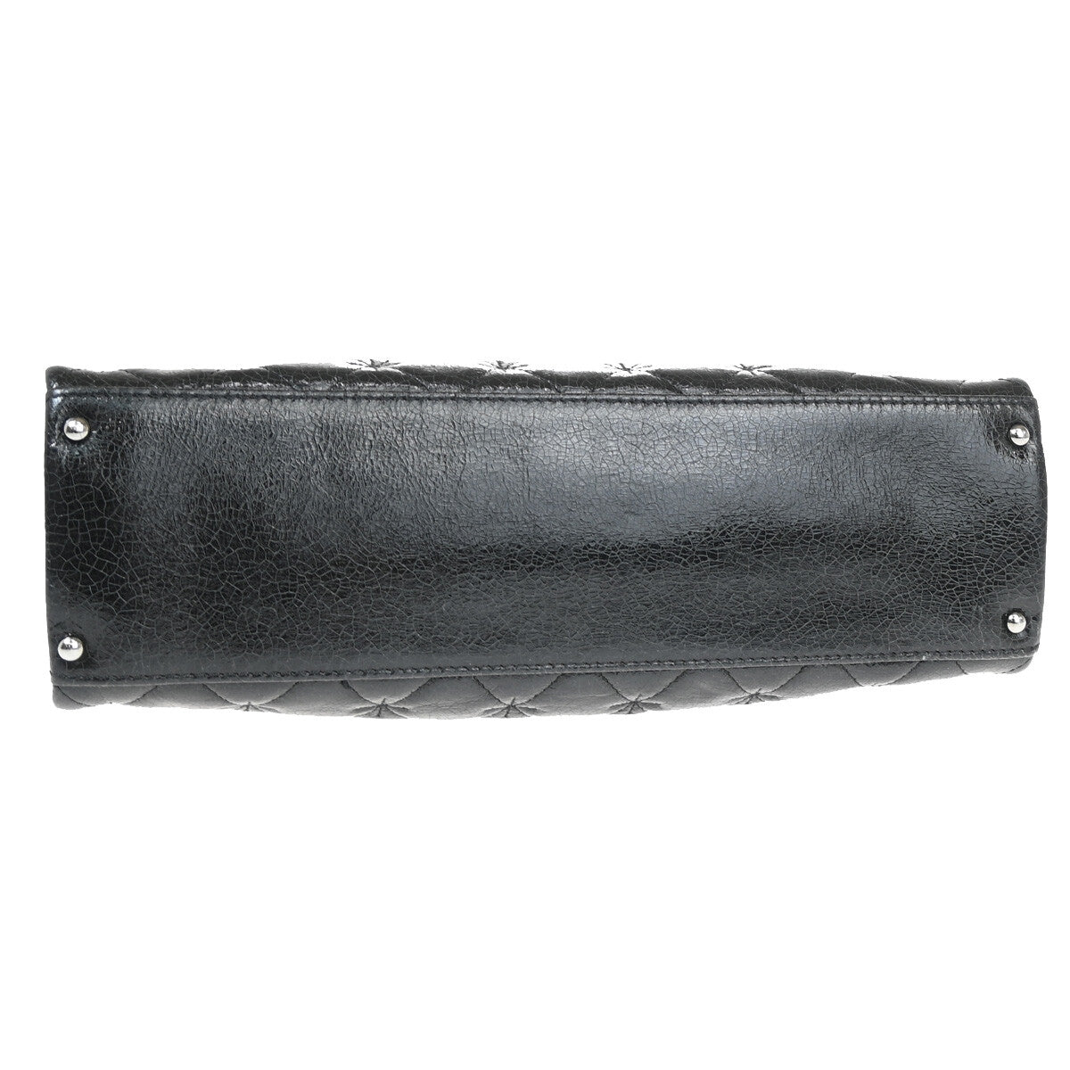 Chanel Black Patent_leather Reissue 2.55 Tote