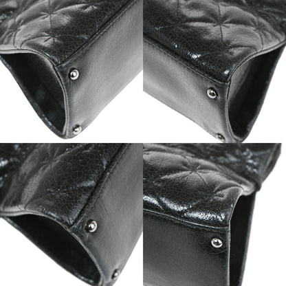 Chanel Black Patent_leather Reissue 2.55 Tote