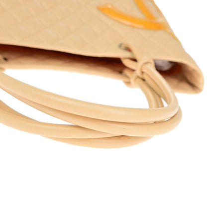 Chanel Brown Leather Cambon Tote