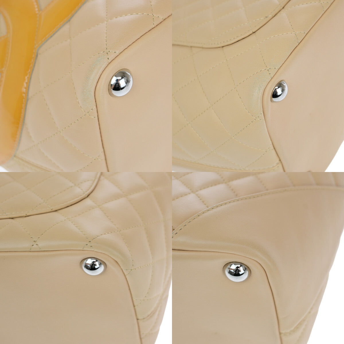 Chanel Brown Leather Cambon Tote