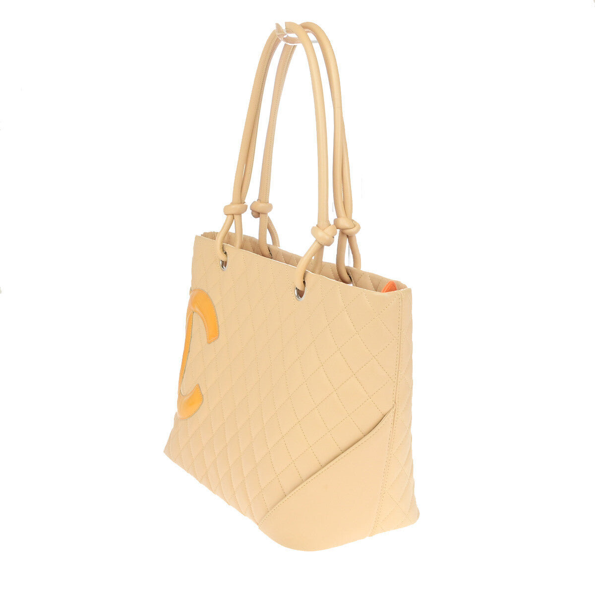 Chanel Brown Leather Cambon Tote