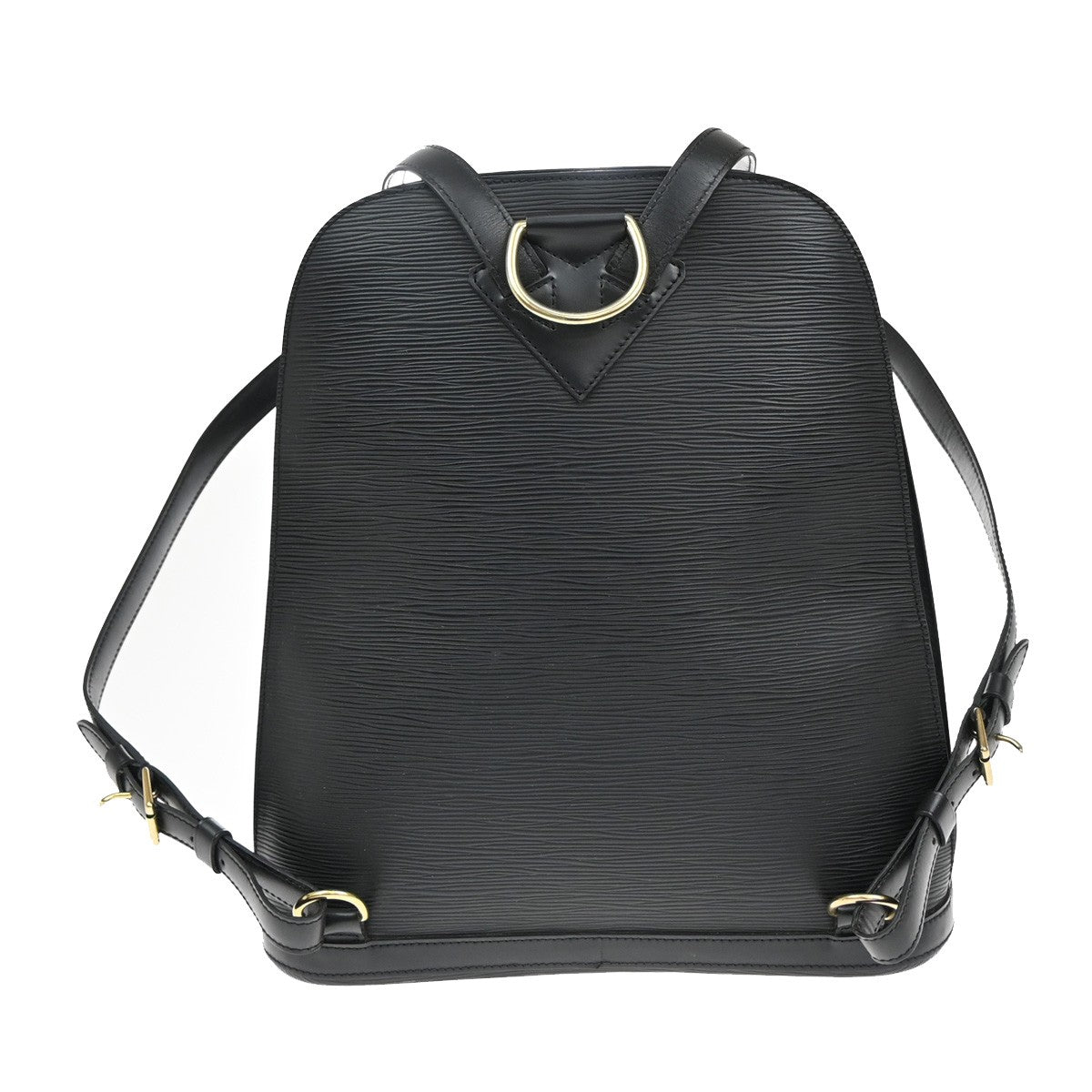 Louis Vuitton Black Leather Gobelins Backpack
