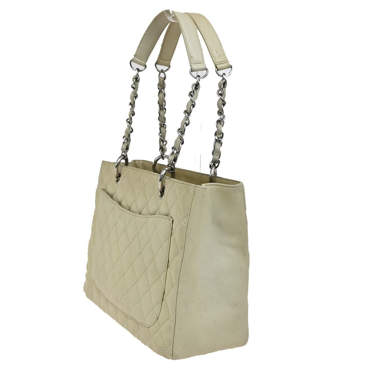 Chanel Brown Calfskin Grand Shopping Tote