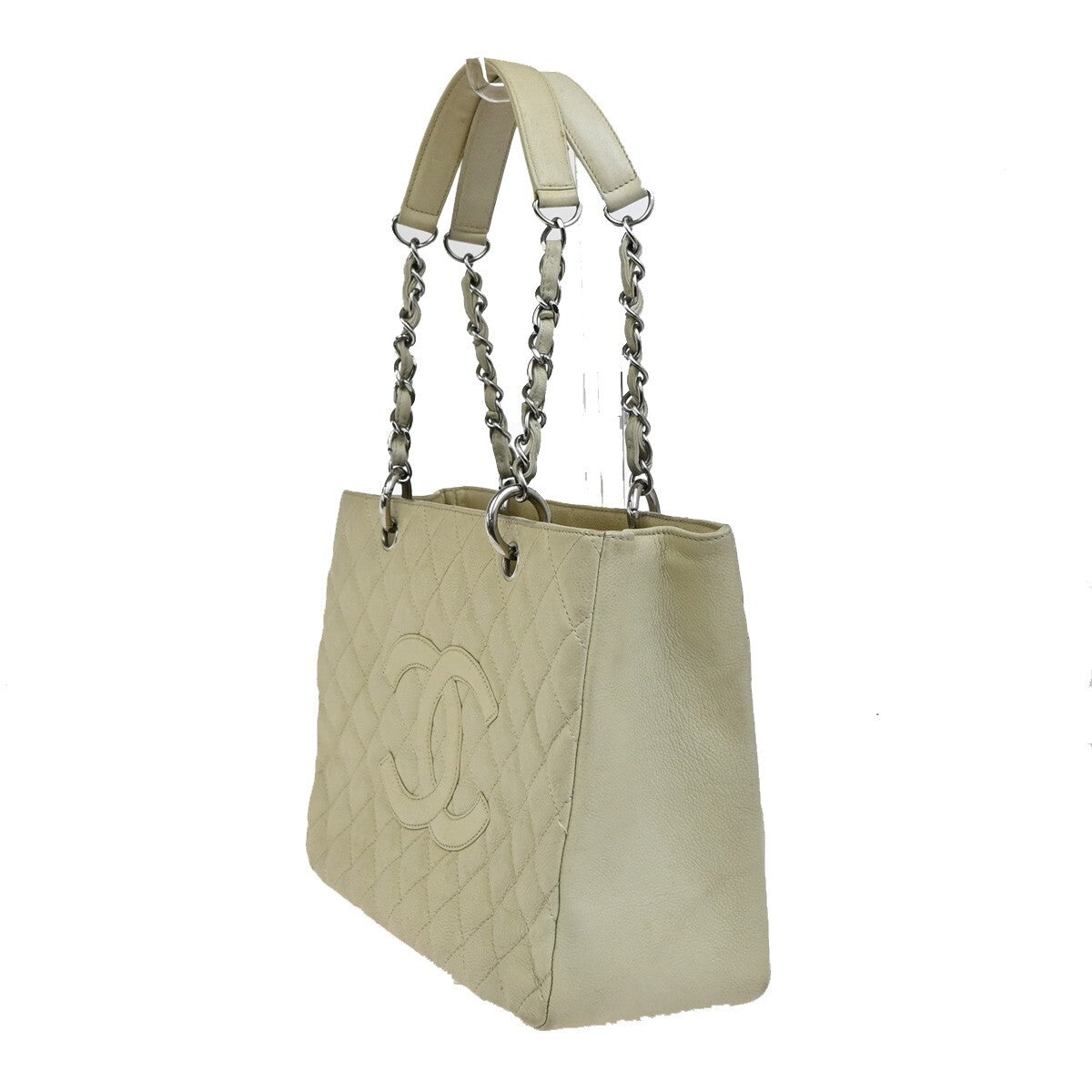 Chanel Brown Calfskin Grand Shopping Tote