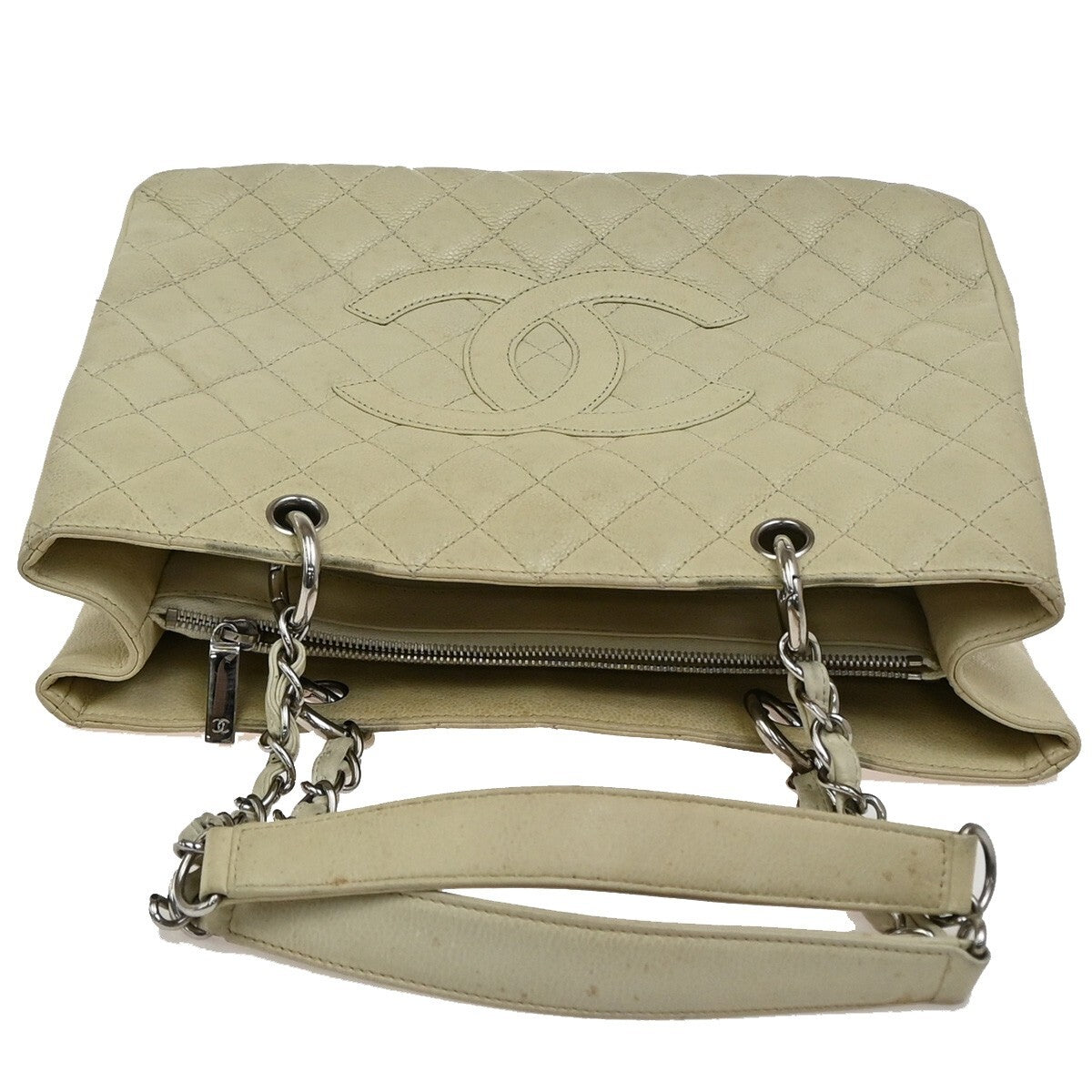 Chanel Brown Calfskin Grand Shopping Tote