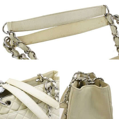 Chanel Brown Calfskin Grand Shopping Tote