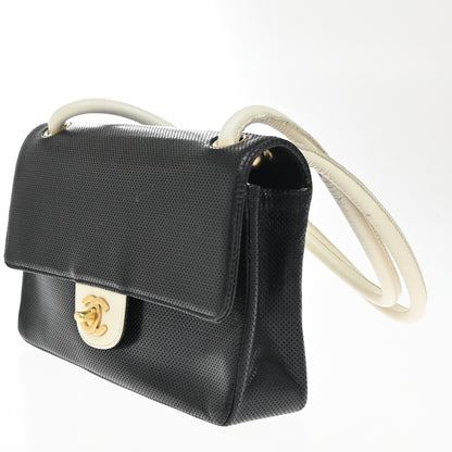 Chanel Black Leather Vintage Flap Bag