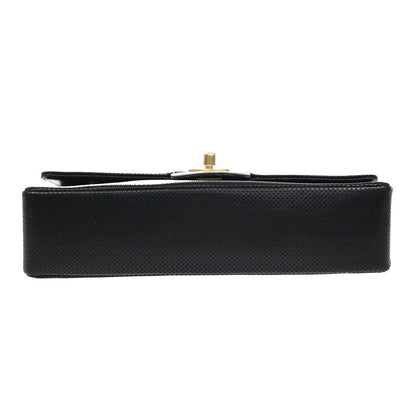 Chanel Black Leather Vintage Flap Bag