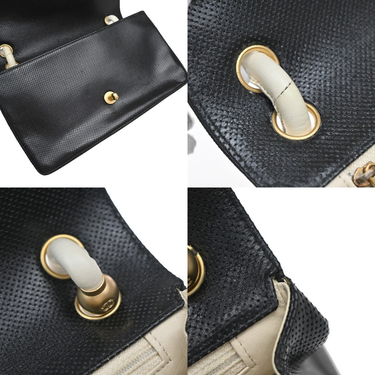 Chanel Black Leather Vintage Flap Bag