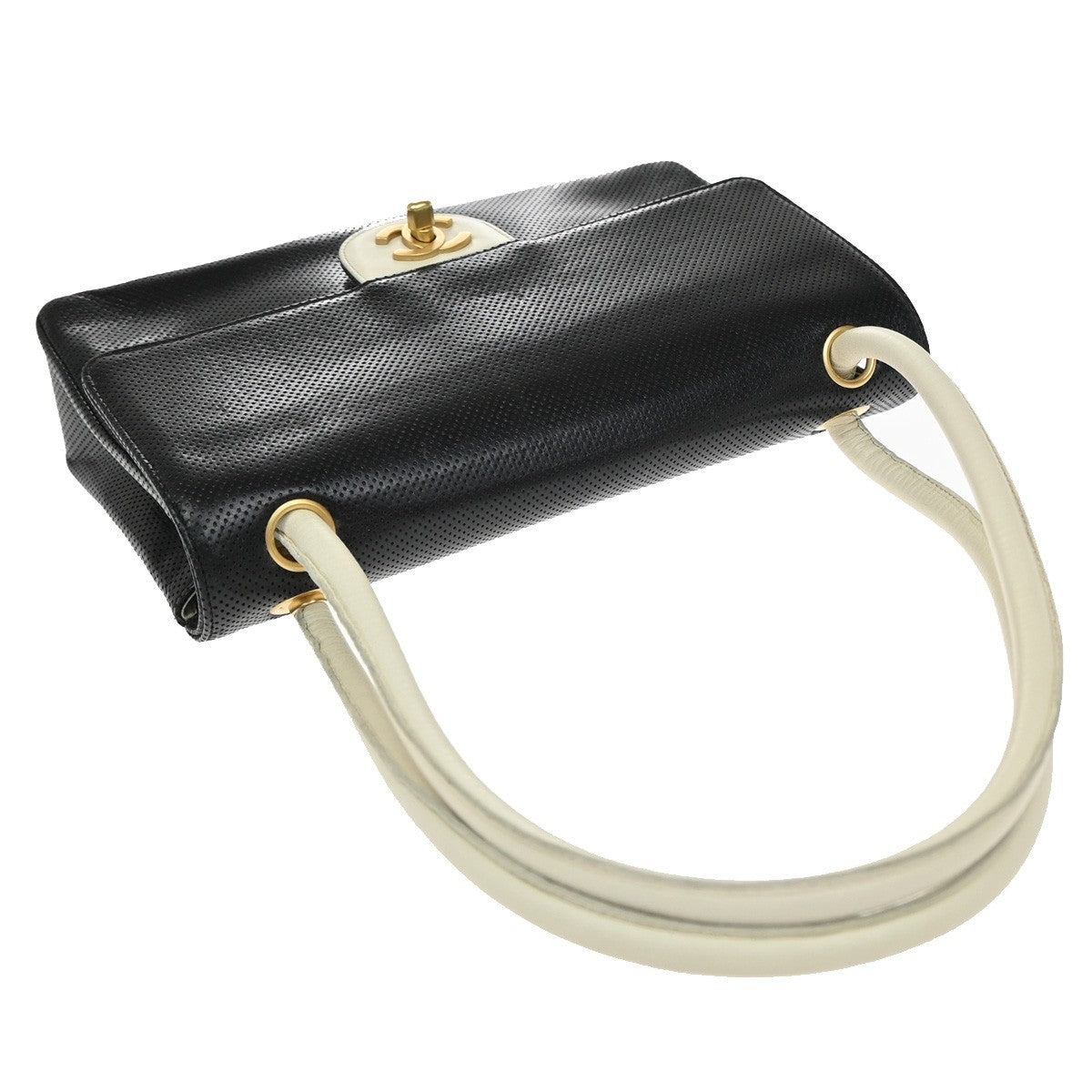 Chanel Black Leather Vintage Flap Bag