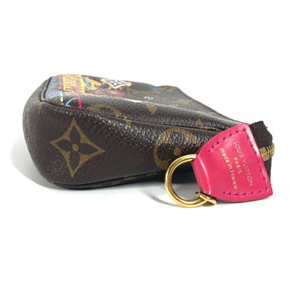 Louis Vuitton Brown Canvas Mini Pochette Accessoires