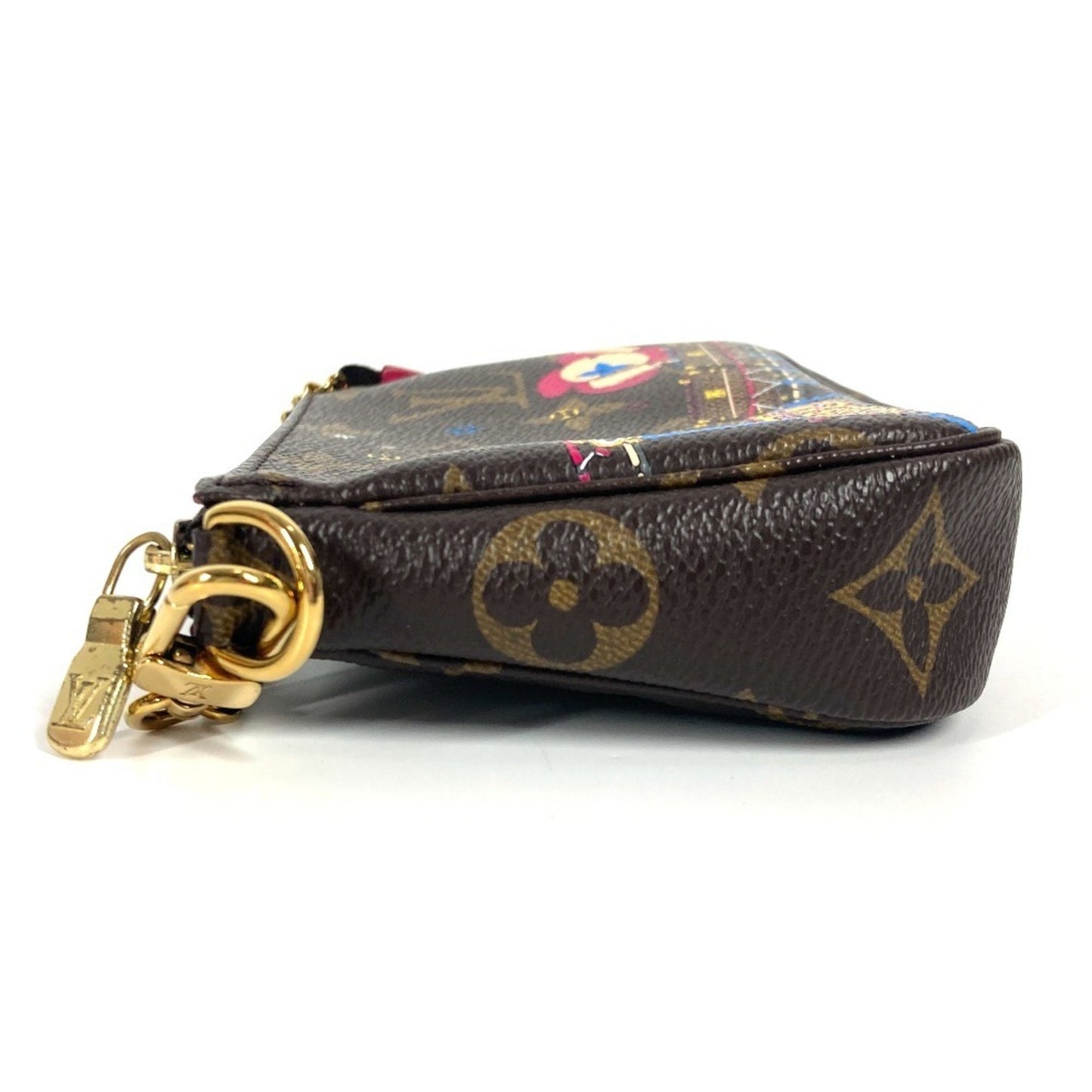 Louis Vuitton Brown Canvas Mini Pochette Accessoires