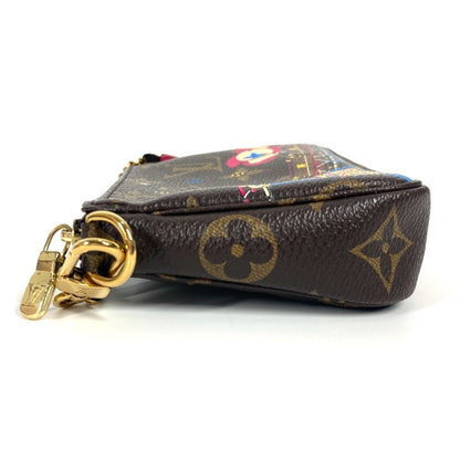 Louis Vuitton Brown Canvas Mini Pochette Accessoires