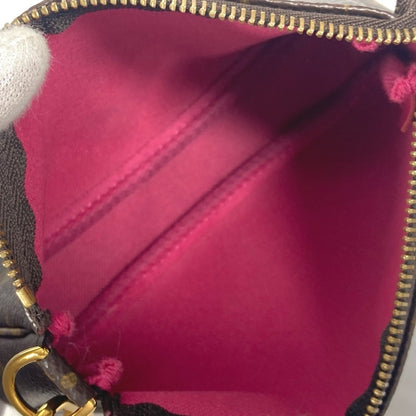 Louis Vuitton Brown Canvas Mini Pochette Accessoires