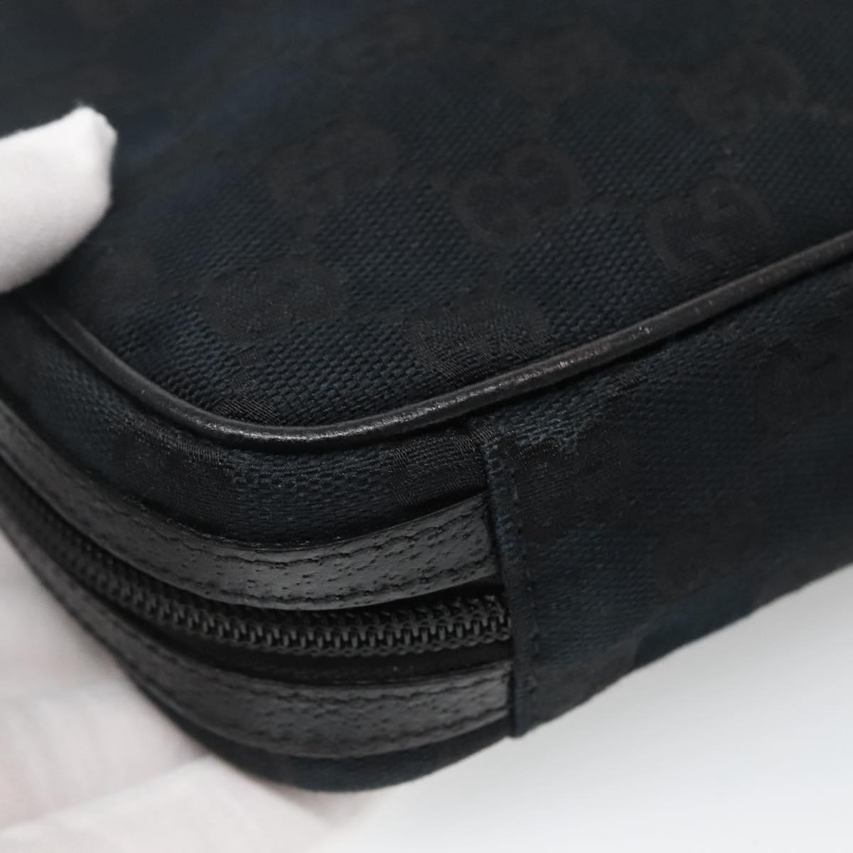 Gucci Black Canvas Gg Canvas